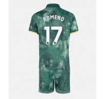 Tottenham Hotspur Cristian Romero #17 Koszulka Trzecia dzieci 2024-25 Krótki Rękaw (+ krótkie spodenki)